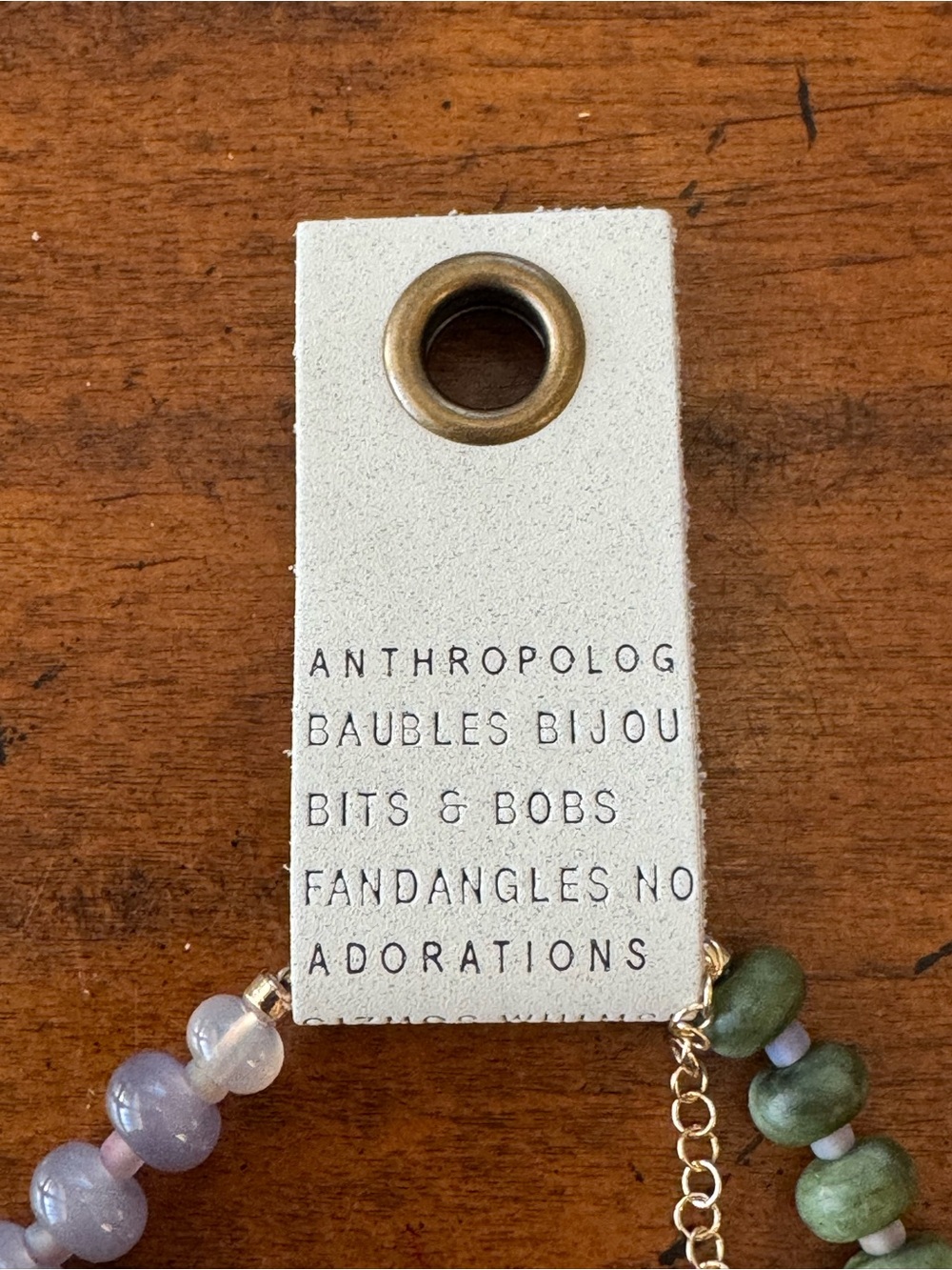 Anthropologie Multicolor Pastel & Bright Beaded Necklace - Picture 3 of 4